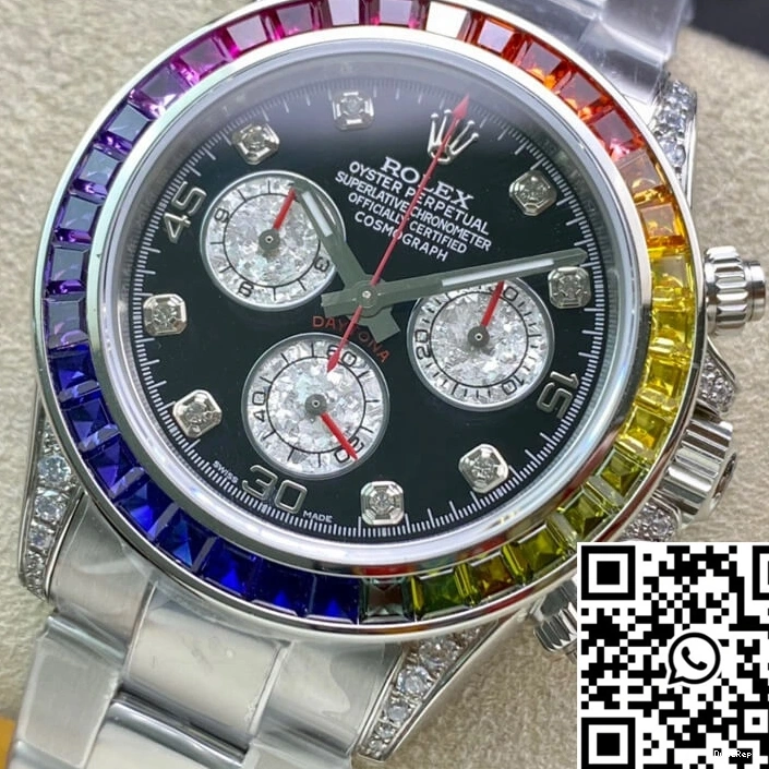 116599 Dial TW Daytona Factory RBOW Diamond Rolex 0413